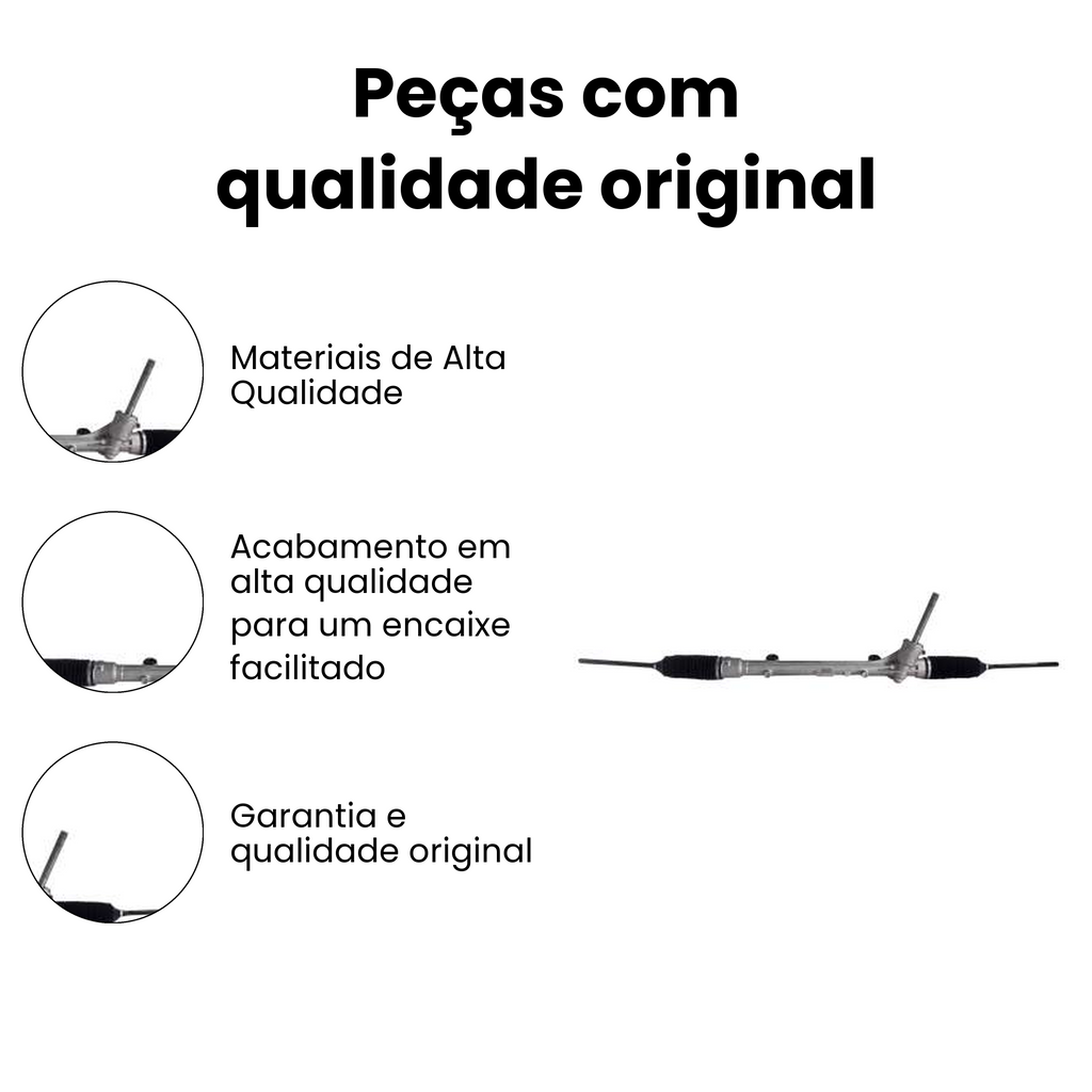 Caixa Direção Elétrica Sem Axial Ford Ka - Imagem 3