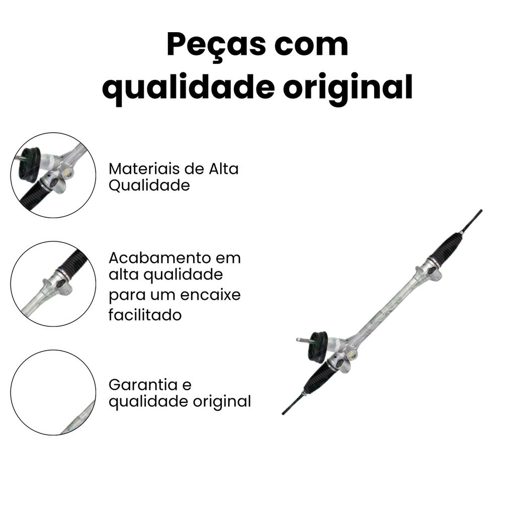 Caixa Direção Mecânica Nissan Kicks com Axial - Imagem 2