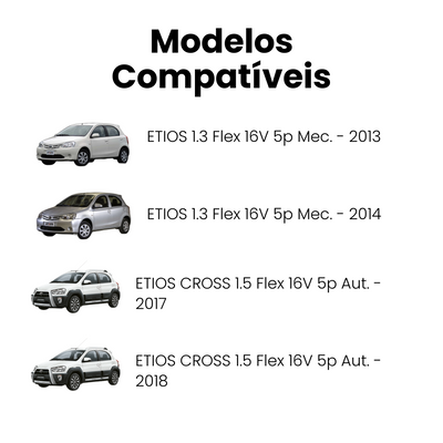Caixa Direção Mecânica Com Axial Toyota Etios Original - Imagem 4