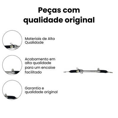 Caixa de Direção Elétrica com Axial Honda Fit 2019 2021 - Imagem 3