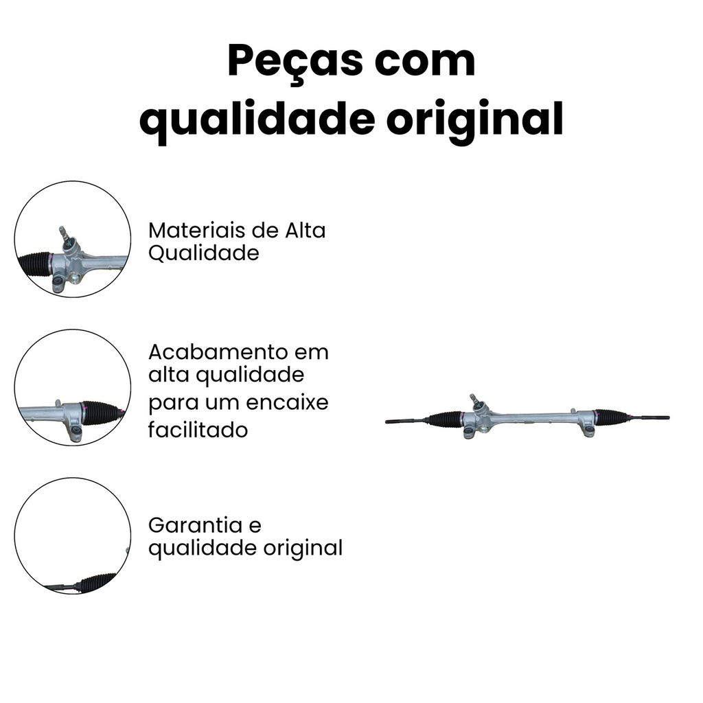 Caixa de Direção Honda Fit 2019 2020 2021 - Imagem 2