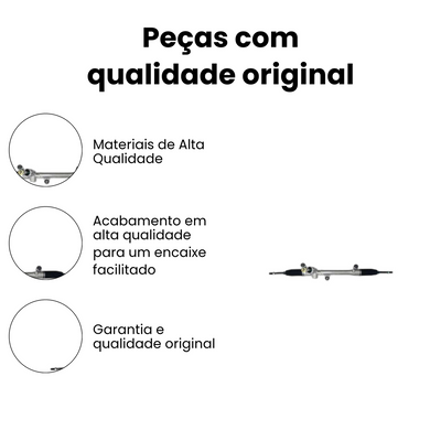 Caixa de Direção Mecânica com Axial Honda WR-V - Imagem 2