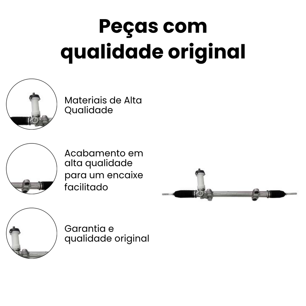 Caixa de Direção Mecânica com Axial Hyundai I30 - Imagem 3