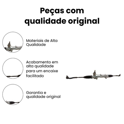 Caixa Direção Hidráulica com Axial Fiat Idea Siena - Imagem 3