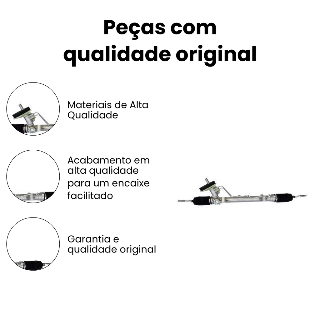 Caixa Direcao Hidraulica Com Axial Renault Sandero - Imagem 3