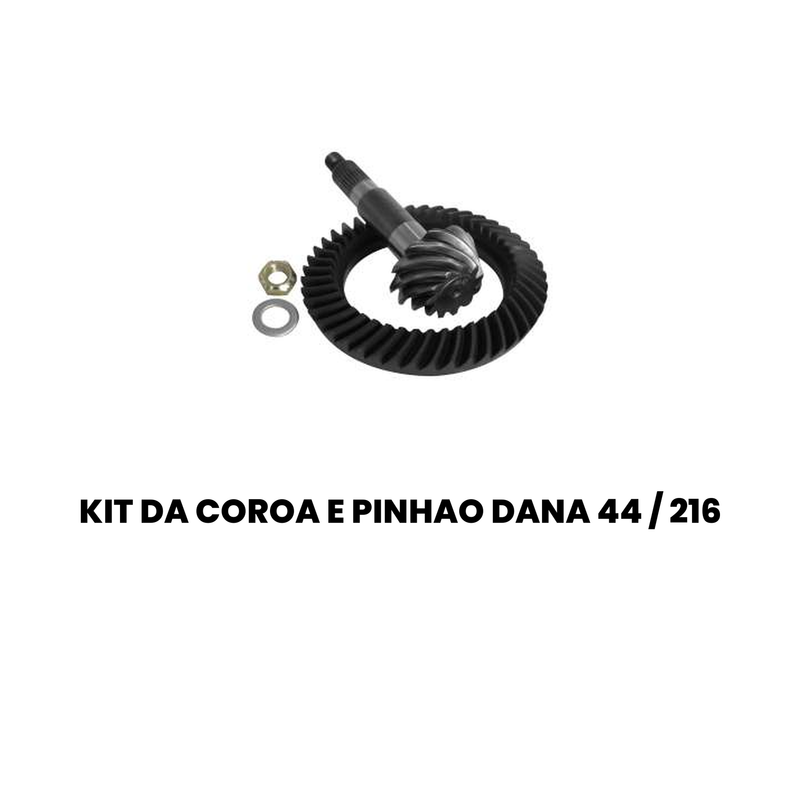 Kit Coroa e Pinhão Dana 44 Ford Ranger - Imagem 2
