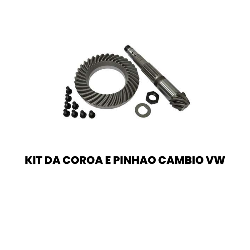 Kit Coroa Pinhão Câmbio Volkswagen Kombi - Imagem 2