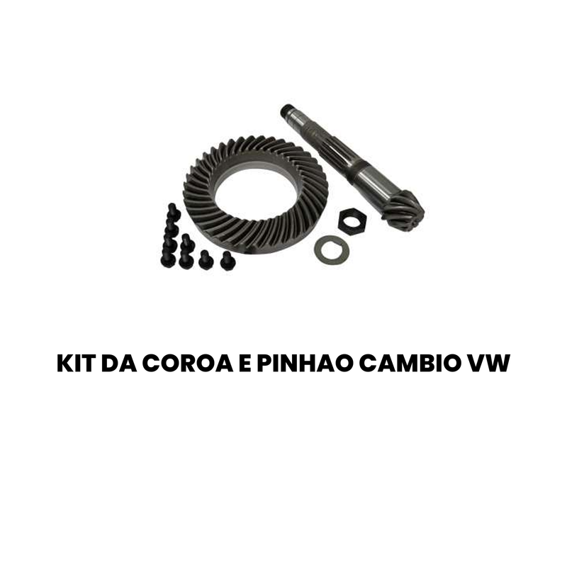 Kit Coroa Pinhão Câmbio VW Kombi 1.4 - Imagem 2