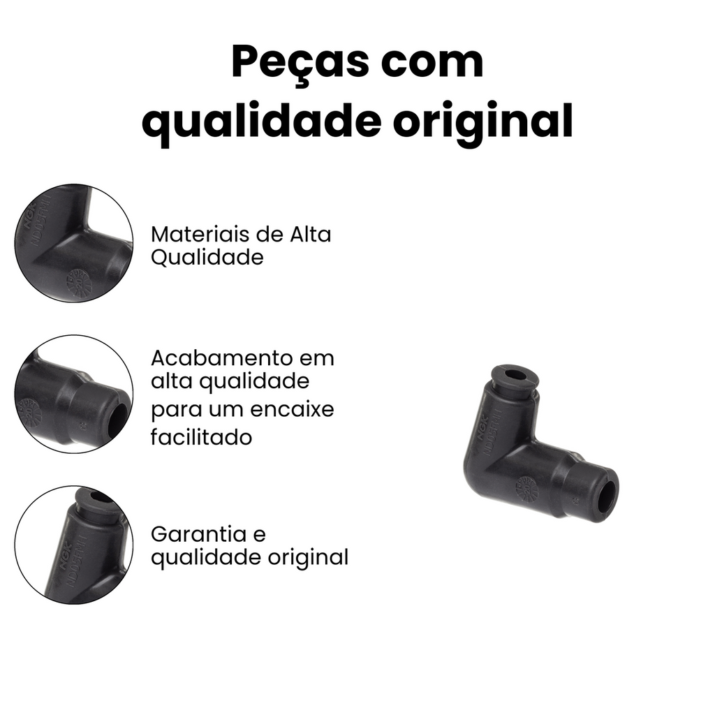 Cachimbo de Vela Honda Biz 100 110i - Imagem 3