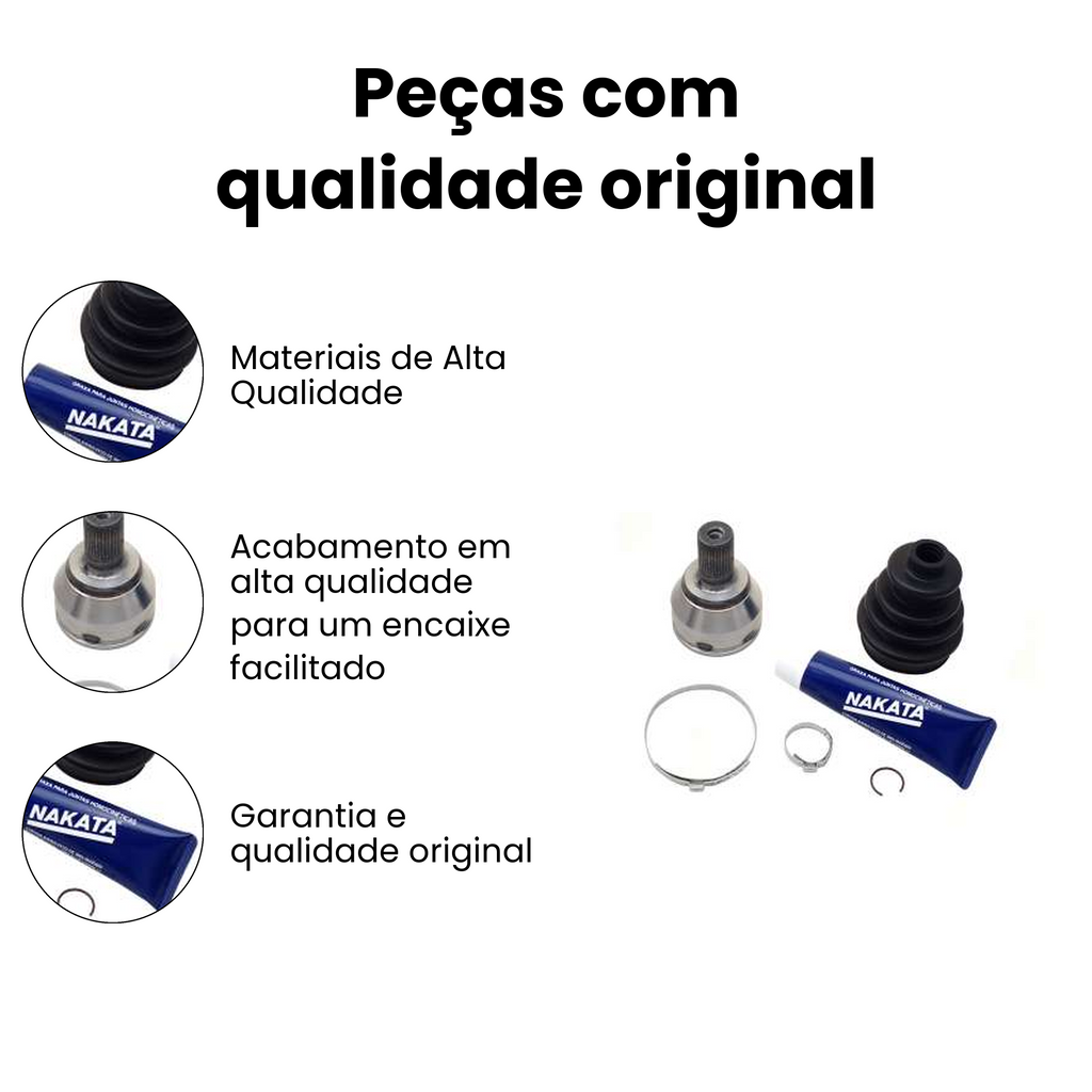 Junta Fixa Roda Direito Esquerdo Ford Focus - Imagem 3