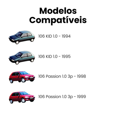 Tripeca Câmbio Direito/Esquerdo Peugeot 106 206 Twingo - Imagem 4