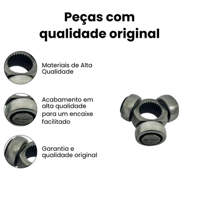 TRIPECA Câmbio Direito Esquerdo Hilux SW4 Toyota Original - Imagem 3