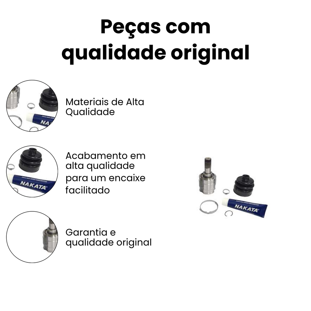 Tulipa Homocinética Hyundai I30 CW Original NJH01-296D - Imagem 3