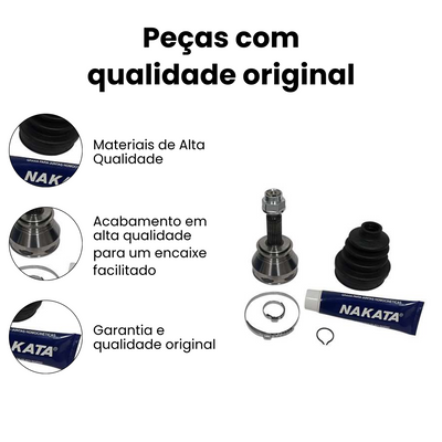 Junta Homocinética da Roda Direita ou Esquerda Fiat Palio - Imagem 3