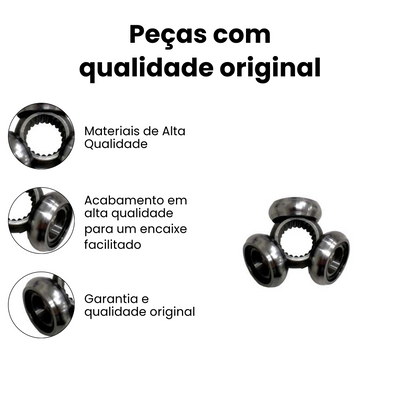 Tripeça Câmbio Direito/Esquerdo Honda Fit 2009-2015 - Imagem 3