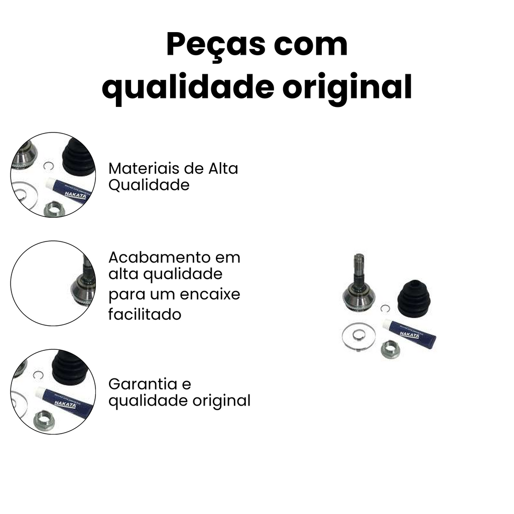 Junta Homocinética Roda Fiat Ducato Original - Imagem 3