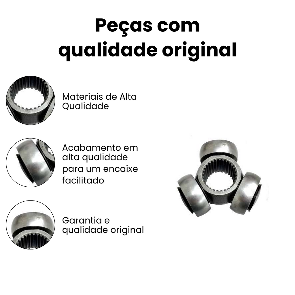 Tripeça Câmbio Direito Esquerdo Citroen Boxer - Imagem 3