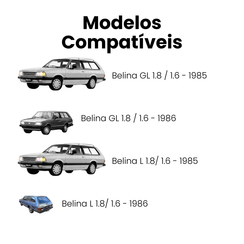 Junta Fixa Roda Direito Esquerdo Ford Pampa Del Rey - Imagem 4