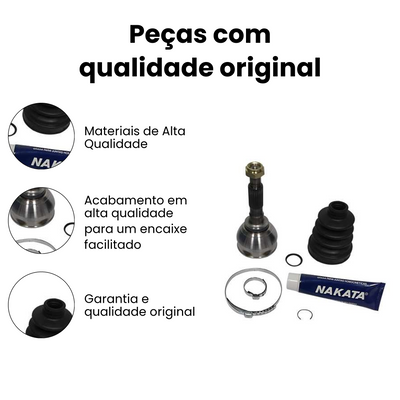 Junta Fixa Roda Direito Esquerdo Ford Pampa Del Rey - Imagem 3