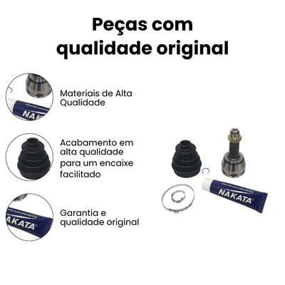 Junta Homocinética Fixa Dianteira Ford Fiesta Ka - Imagem 3