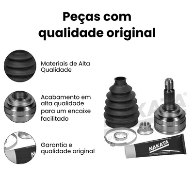 Junta Homocinética Fixa Dianteira Honda Fit 2004-2008 - Imagem 3
