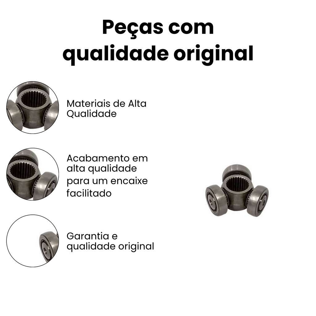 Tripeça Câmbio Direito/Esquerdo Fiat Siena Strada - Imagem 3