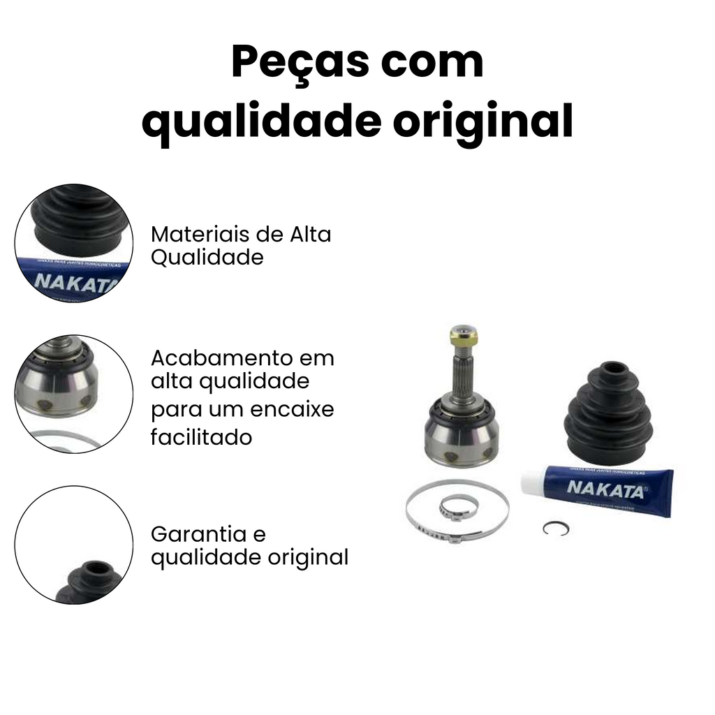 Junta Fixa Dianteira Renault Sandero Logan - Imagem 3