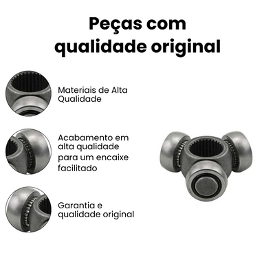 Trizeta Dianteira Esquerda Renault Sandero Logan - Imagem 3