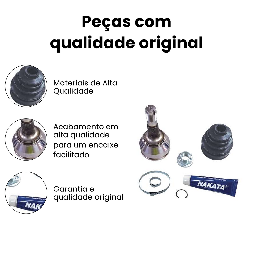 Junta Fixa Ducato Boxer Jumper Fiat Peugeot Citroen - Imagem 3