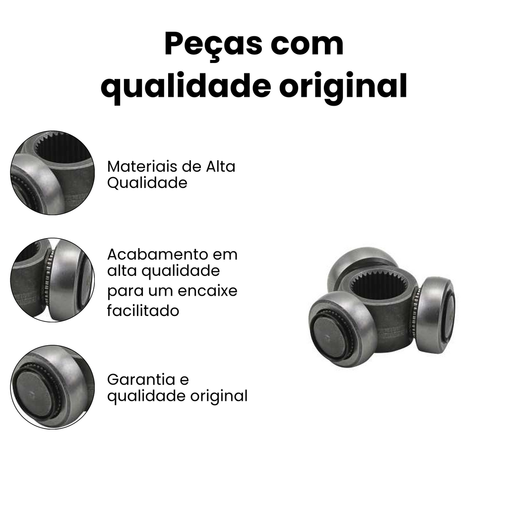 Tripeça Câmbio Esquerdo Nissan March Versa - Imagem 3