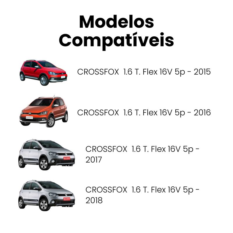 Junta Deslizante Câmbio Dir Esq Volkswagen Fox - Imagem 4