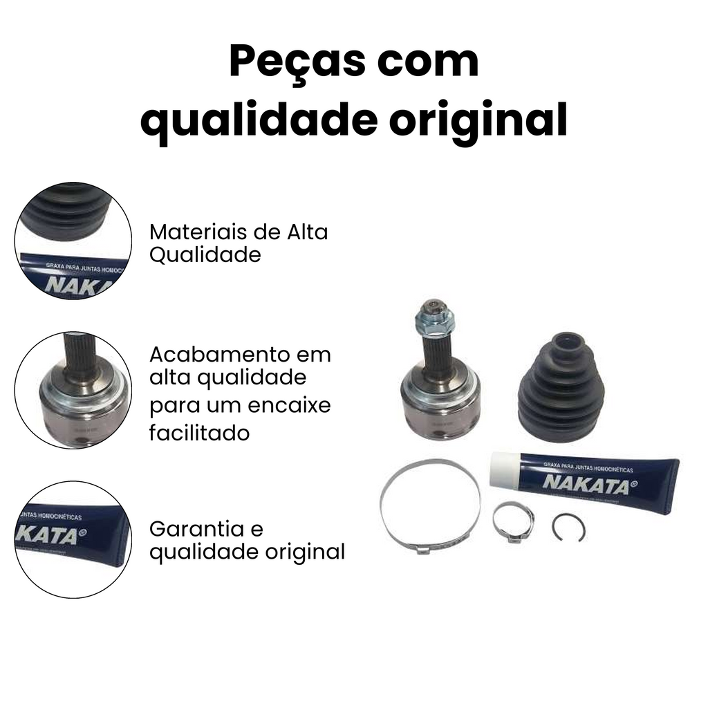 Junta Fixa Honda Fit 2014-2019 Original - Imagem 3