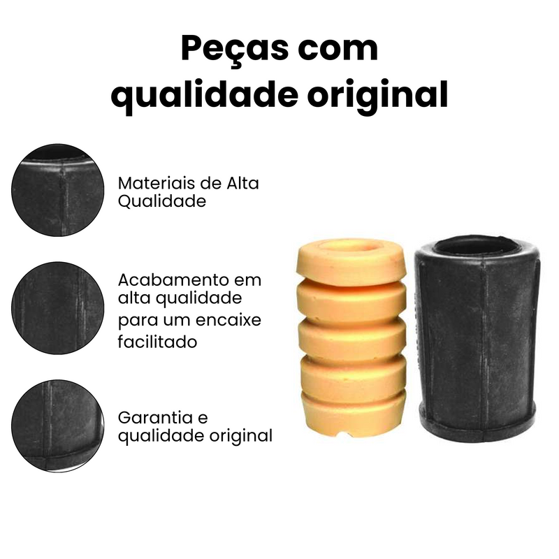 Kit Amortecedor Diant Dir Esq Fiat Elba Fiorino Prêmio Uno - Imagem 3