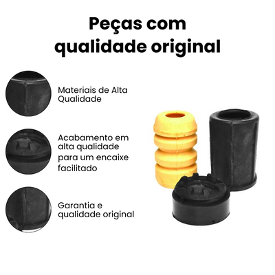 Kit Amortecedor Dianteiro Direito/Esquerdo Fiorino - Imagem 3
