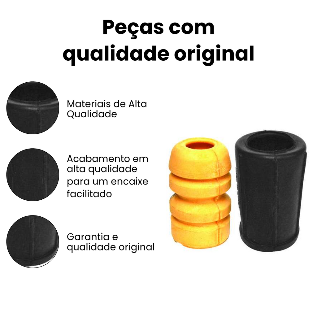 Kit Amortecedor Dianteiro Direito Esquerdo Uno Elba - Imagem 3