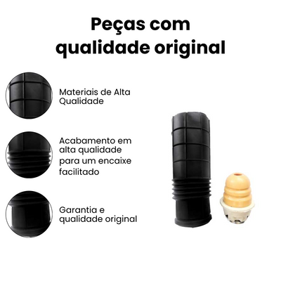 Kit Amortecedor Traseiro Direito Esquerdo Fiat Uno - Imagem 3