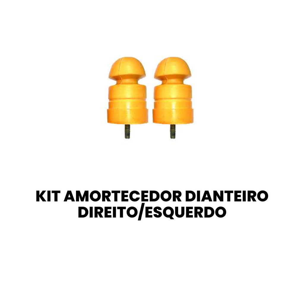 Kit Batentes Amortecedor Traseiro Direito Esquerdo Fiorino - Imagem 2