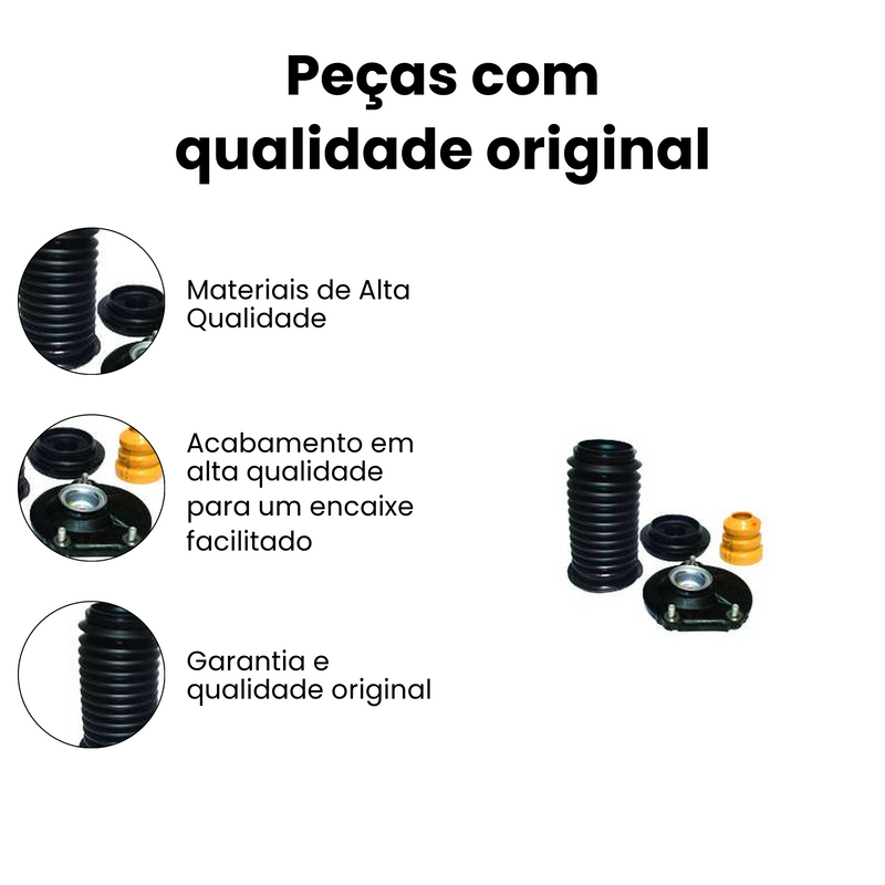 Kit Reparo Amortecedor Diant. Dir. Fiat Punto 1.4 8v 1.8 16v - Imagem 3
