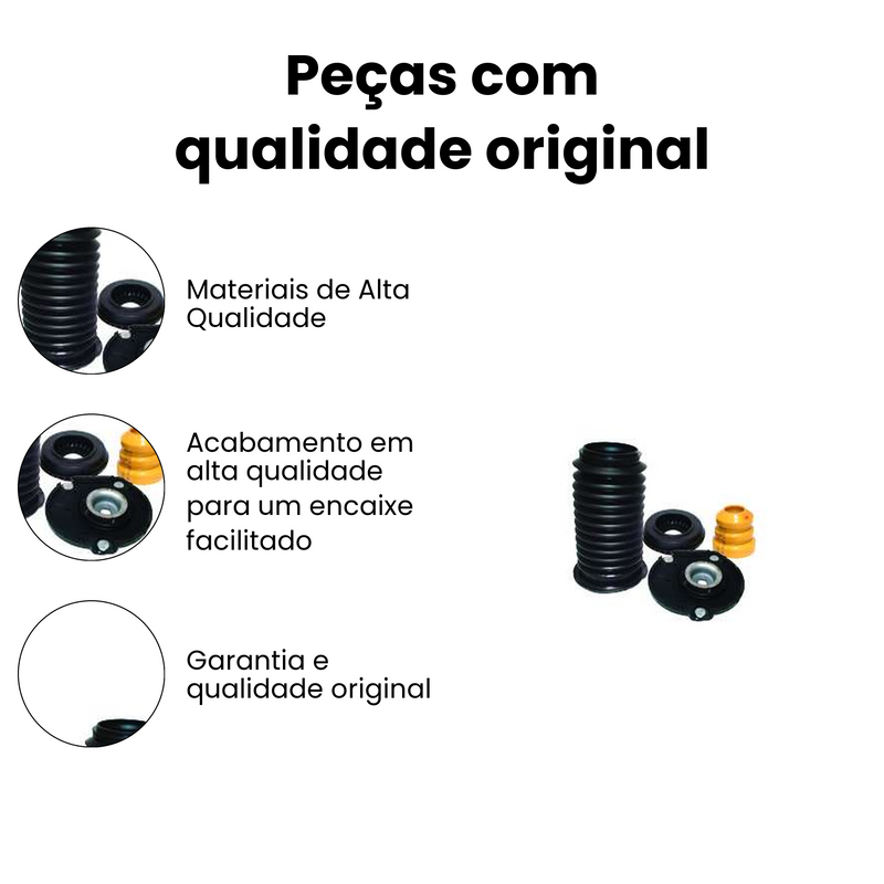 Kit Reparo Amortecedor Diant Esq Fiat Punto 1.4 1.8 8v 16v - Imagem 3