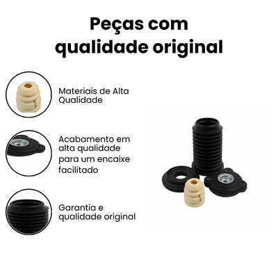 Kit Amortecedor Dianteiro Direito Esquerdo Fiat Mobi - Imagem 3
