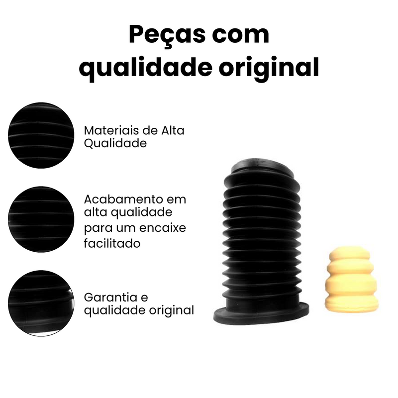 Kit Amortecedor Diant Dir Esq Fiat Palio Grand Siena Uno - Imagem 3