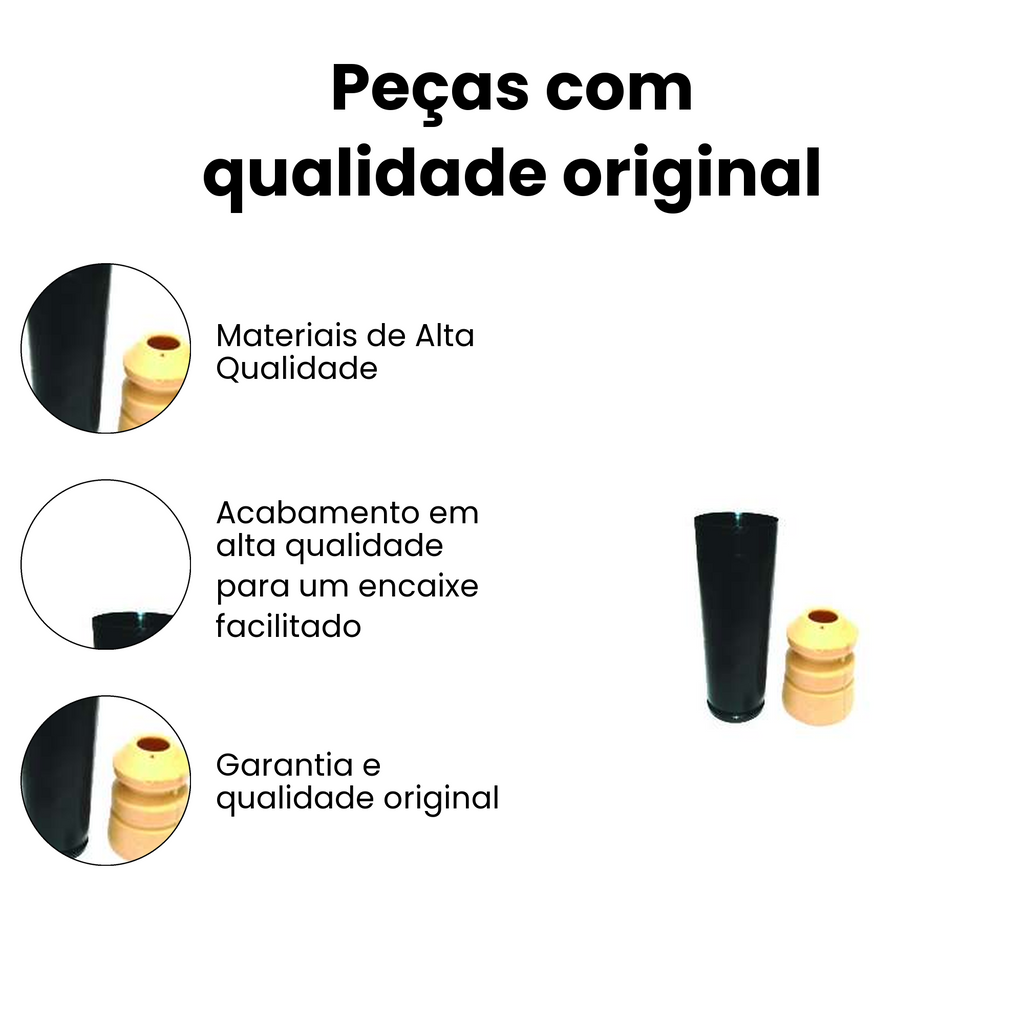 Kit Amortecedor Traseiro Direito/Esquerdo Fiat Punto - Imagem 3