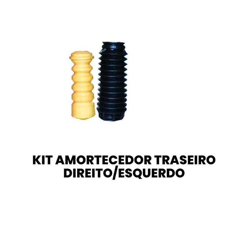 Kit Amortecedor Tras Dir Esq Ford Fiesta Fiesta Sedan - Imagem 2
