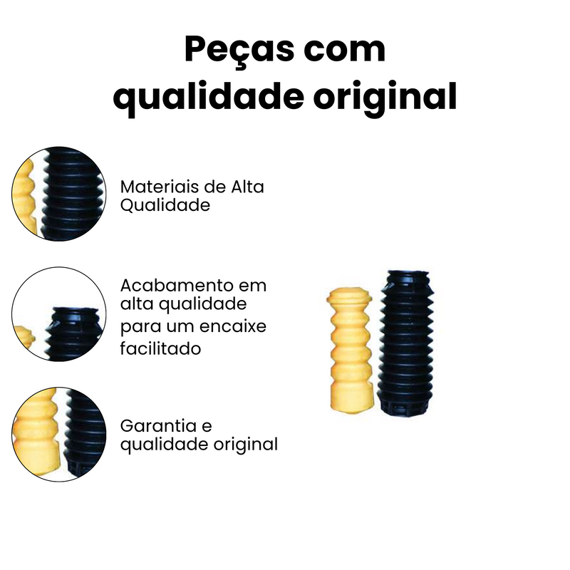 Kit Amortecedor Tras Dir Esq Ford Fiesta Fiesta Sedan - Imagem 3