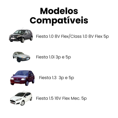 Kit Amortecedor Traseiro Direito/Esquerdo Ford Fiesta - Imagem 4