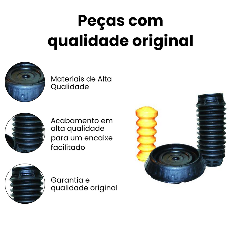 Kit Amortecedor Tras Dir Esq Ford Ka 2000 2001 2002 2003 200 - Imagem 3