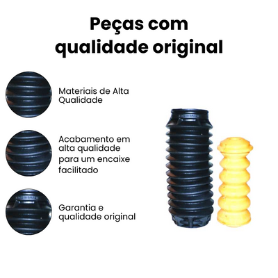 Kit Amortecedor Traseiro Direito/Esquerdo Ford Ka Focus - Imagem 3