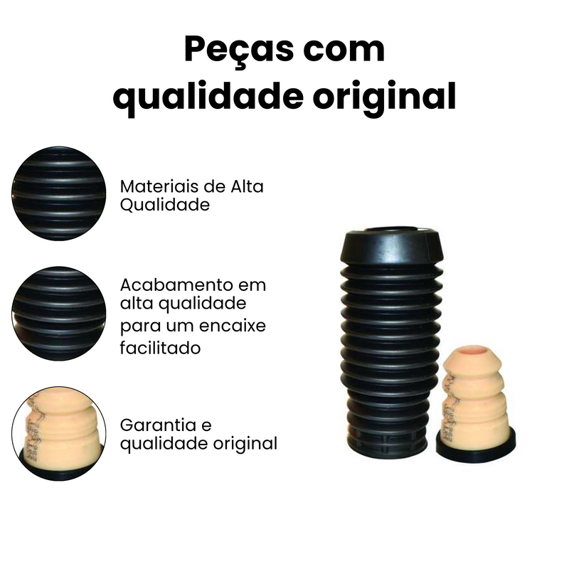 Kit Amortecedor Diant. Dir Esq Ford Fiesta Se 1.5 1.6 16v - Imagem 3