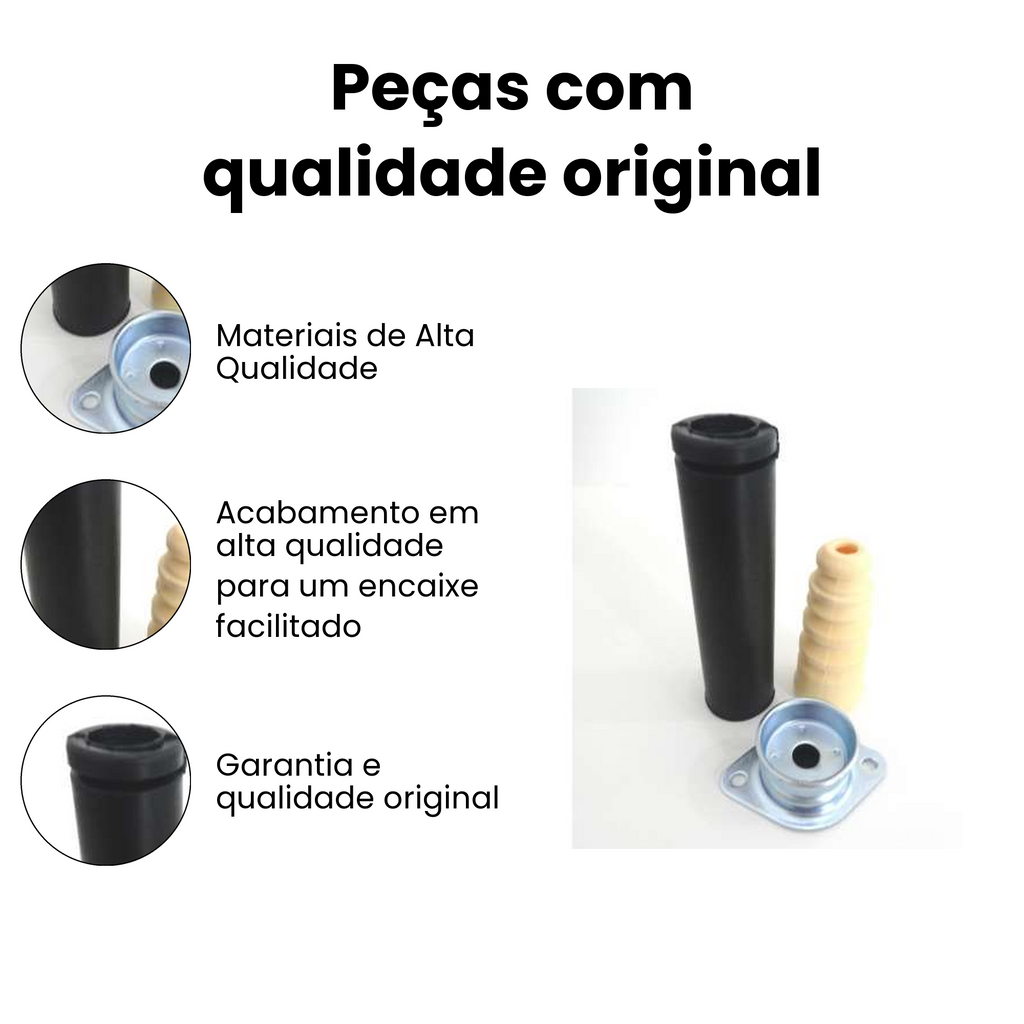 Kit Amortecedor Traseiro Direito/Esquerdo Ford EcoSport - Imagem 3