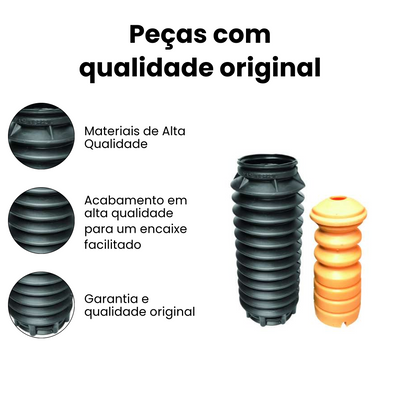 Kit Amortecedor Traseiro Direito Esquerdo Ford KA - Imagem 3